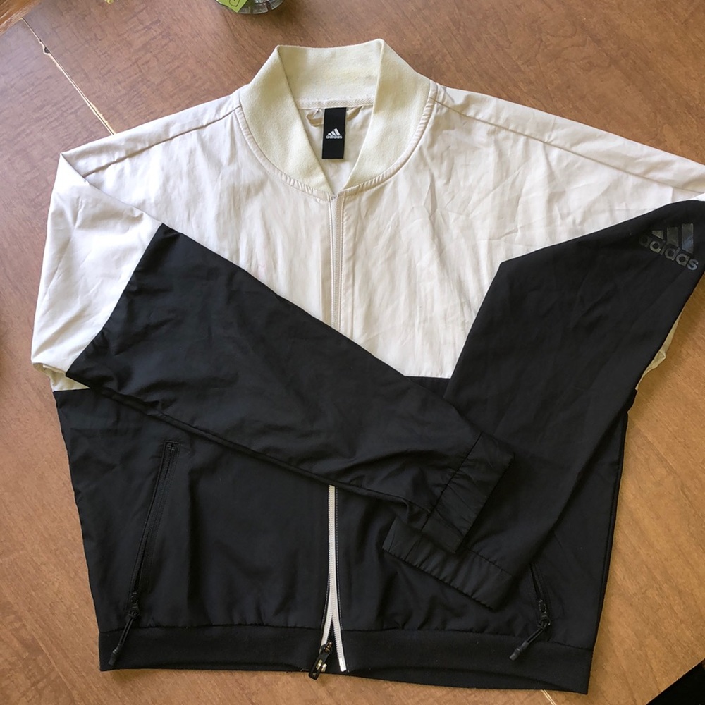Adidas zip up jacket